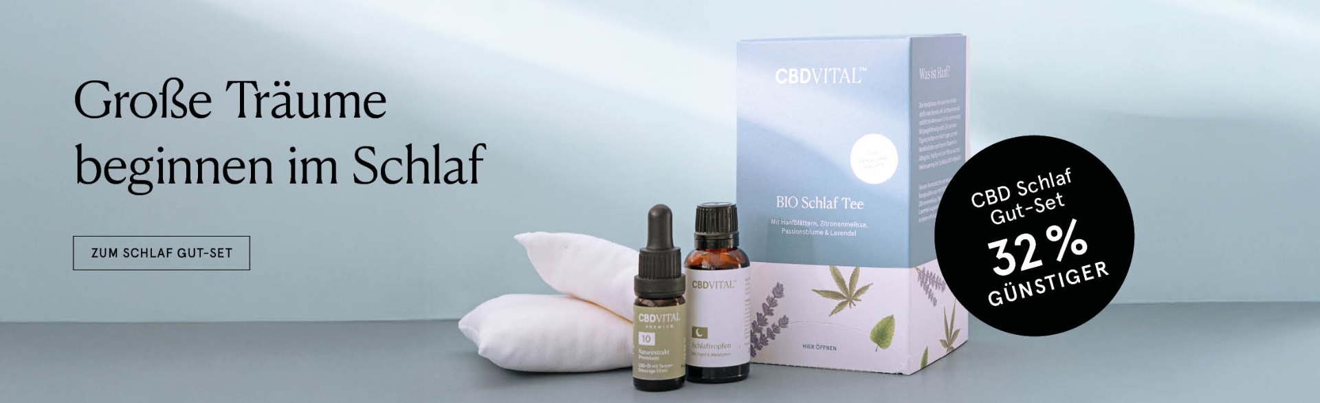 Entdecken Sie unser Schlaf Gut-Set